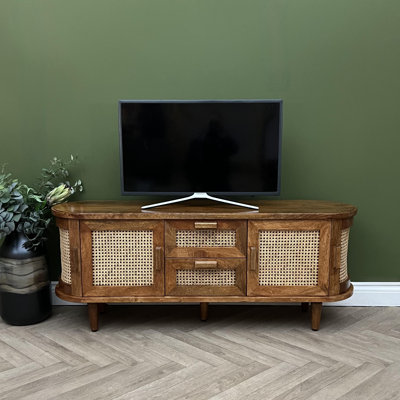 Alvine Unfinished TV Stand for TVs up to 65"