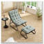 Chaise longue d'extérieur avec repose-pieds pour patio-1226685946