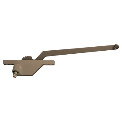  Single Arm Casement Operator Left Type 6" Arm Length Front Mounting Chestnut Bronze Finish
