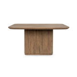 Vander 60" Square Reclaimed Oak Wood Dining Table
