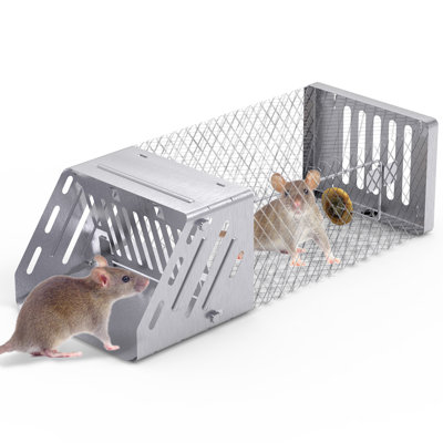 14.57x5.71x4.33in Automatic Continuous Rat Trap
