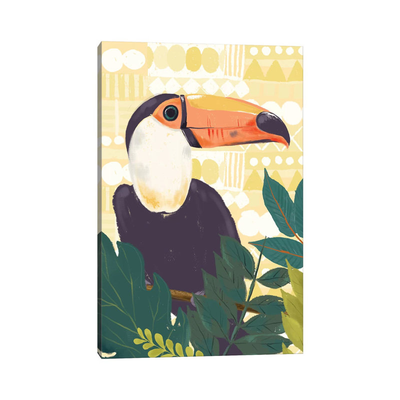 Jungle Fever Ii by Loni Harris - Wrapped Canvas Gallery-Wrapped Canvas, 66.04 cm H x 45.72 cm W x 1.91 cm D