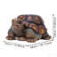 Tabouret de statue de tortue de jardin 18 po, sculpture en résine d'animaux simulés, tabouret décoratif polyvalent pour le salon, le balcon, le bureau, le jardin, la cour et la pelouse