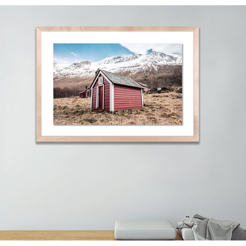 Norway Print by Todd Diemer, Natural, 34" H x 48" W x 2.5" D