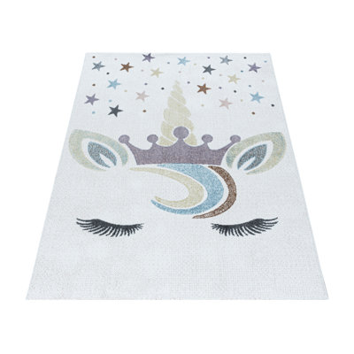 Keever Abstract Flatweave Area Rug