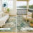 Machine Washable Indoor/Outdoor Chantille ACN2882 Floral Rug-1832707973-1832707978