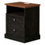 Table de chevet 20 po avec 2 tiroirs et rangement ouvert-1190655863-1190177533