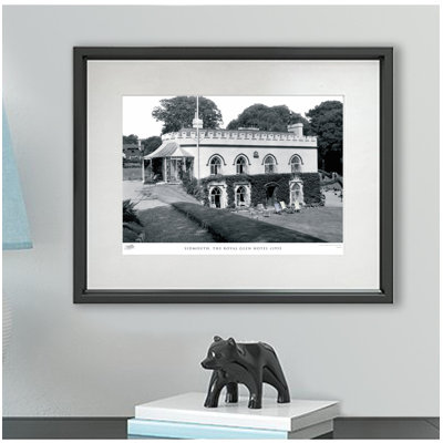 Sidmouth, the Royal Glen Hotel C1955 1 Piece Single Picture Frame Wall Art