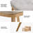 Brehanna Upholstered Back Dining Chair with Solid Wood Legs (Set of 4)-93594125