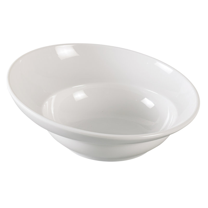 Venice 34 oz. Sheer Melamine Salad Bowl