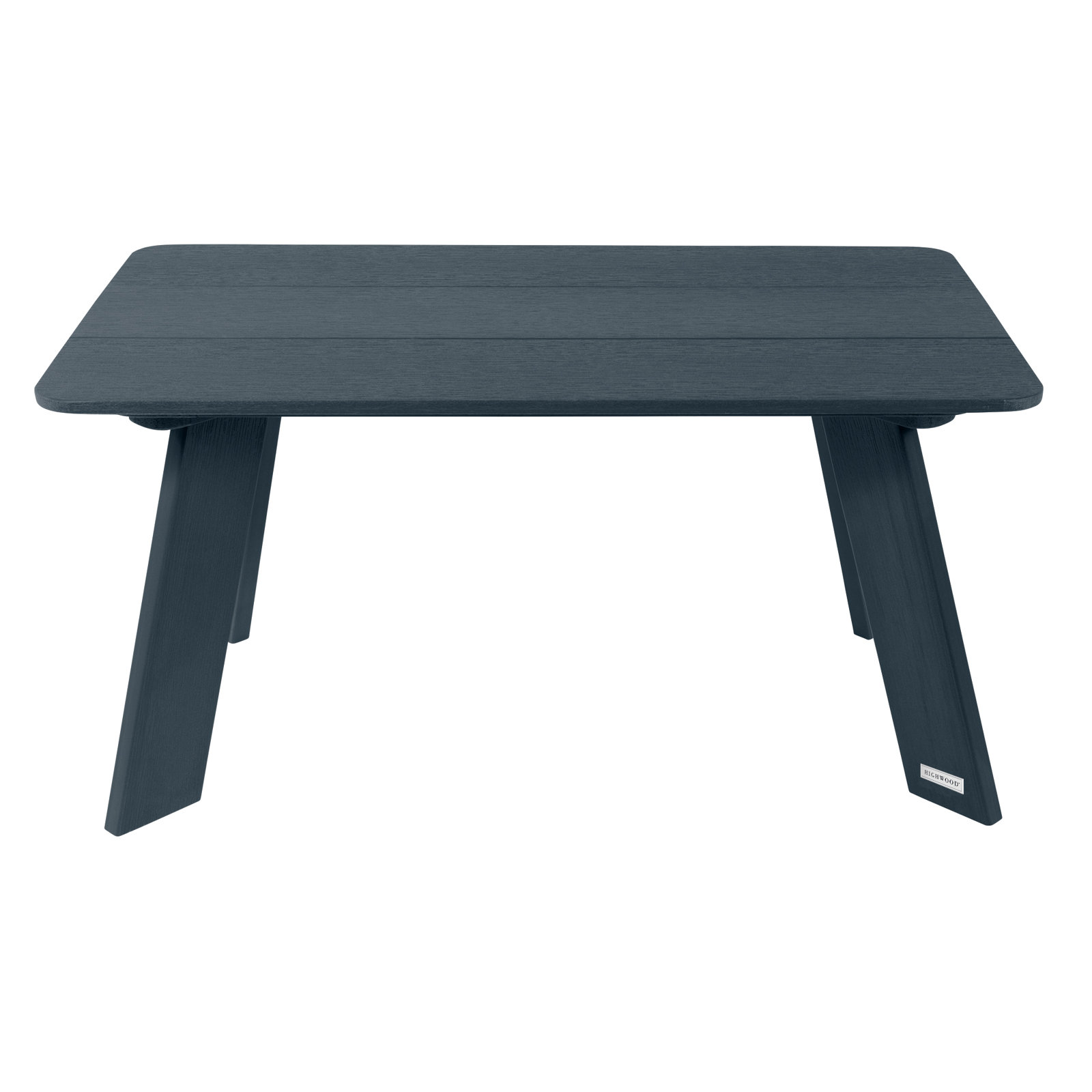 Byrnes 31'' Plastic / Acrylic Outdoor Coffee Table, Federal Blue