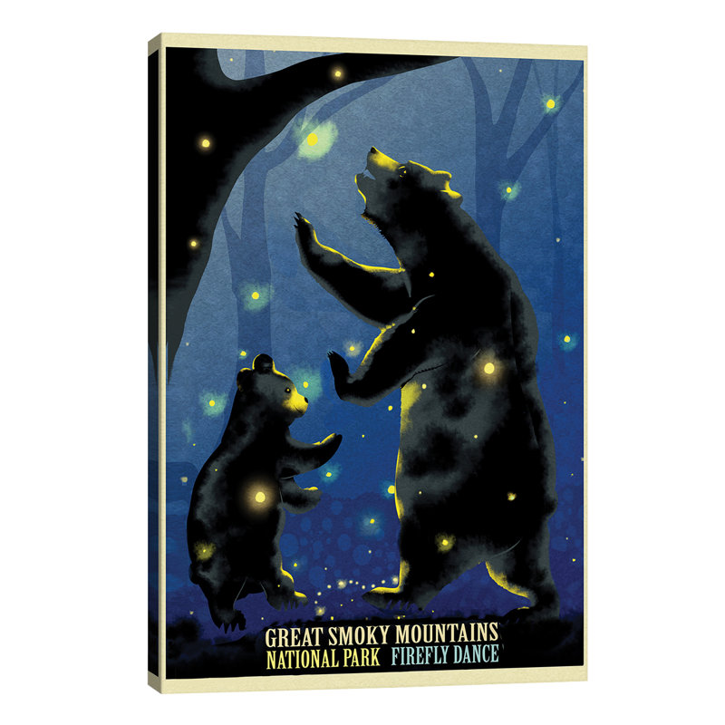 Firefly Dance - Wrapped Canvas Painting, 66.04 cm H x 45.72 cm W x 3.175 cm D
