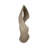 Abstract Resin Quartz Sculpture Statue for Home Decor - Decorative Object Accent for Office Desks, Table or Living Room Decoration - 18", Brown