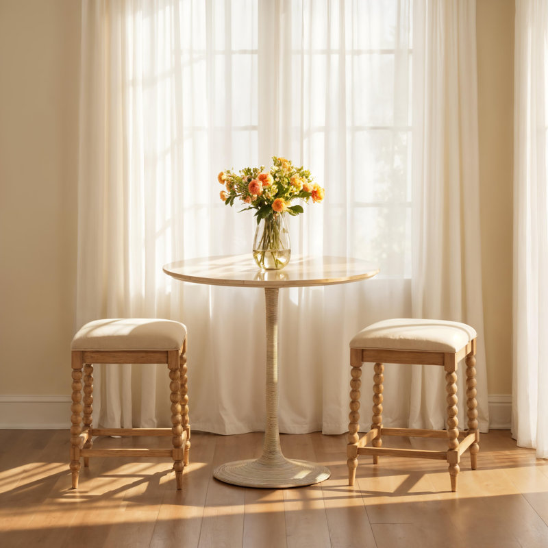 Marcellina Counter Stool Beige