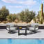 Table de conversation en aluminium Chaker-85261706