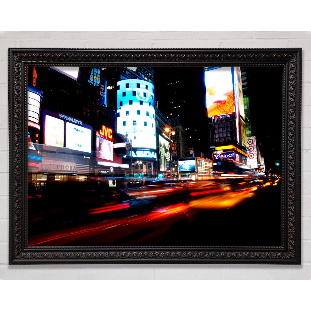 New York City Night Lights - Druck