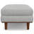 Morrison 49"W Large Upholstered Ottoman with Solid Wood Legs-406694152