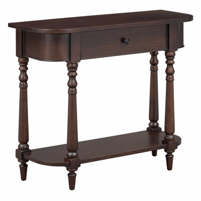 Retro Corner-curved Console Table
