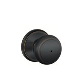 Andover Knob Bed and Bath Lock