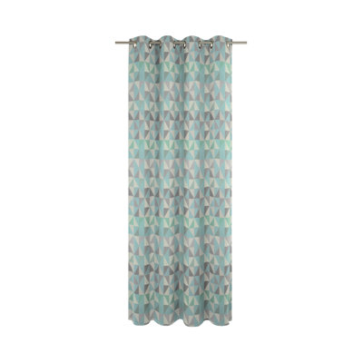 Vanesa Cotton Room Darkening Curtain Single Panel