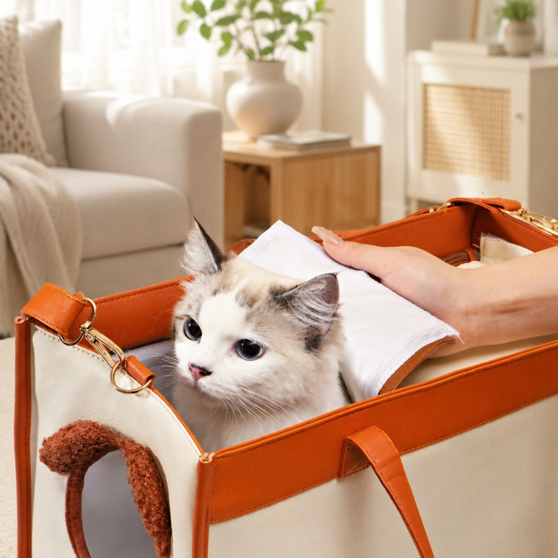 Timmey Pet Carrier, 12.99" H x  8.07" W x  16.93" D