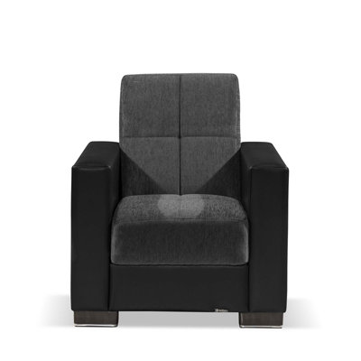 Fauteuil convertible avec accoudoirs convertibles 3-en-1 Armada