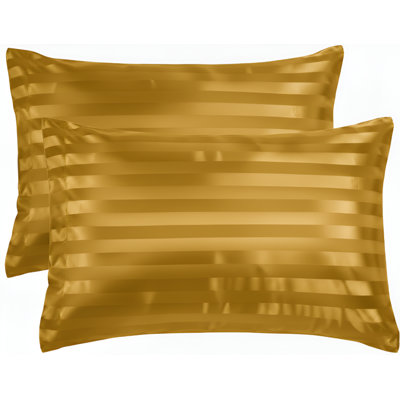 Synthea Luxurious Microfiber Pillow Covers Set of 2 - Soft, Durable & Stylish Pillowcases