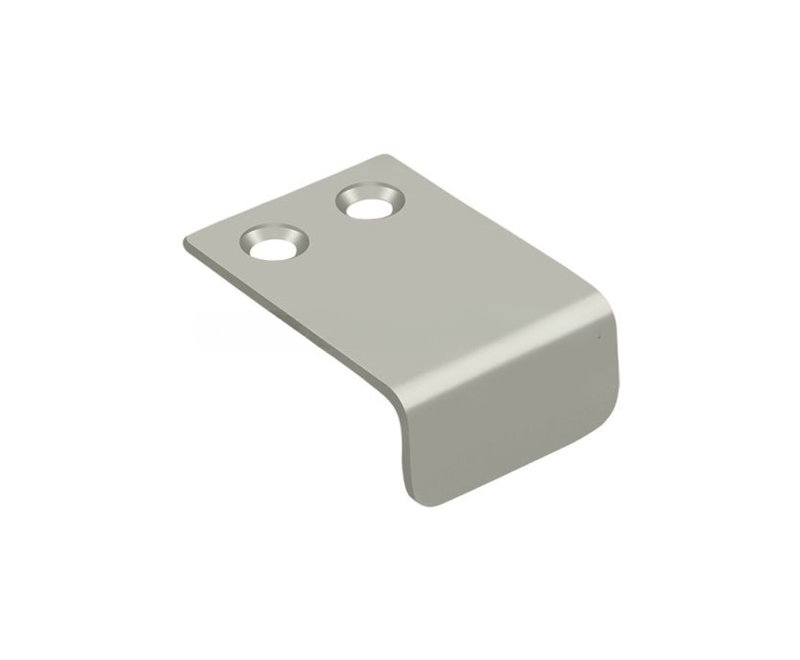 Deltana DCM115U15 Drawer, Cabinet, Mirror Pull, 1" x 1-1/2" in Brushed Nickel, Brushed Nickel