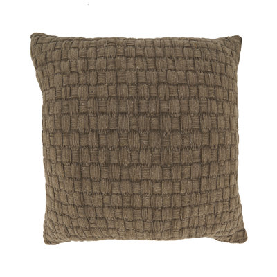 Textured Waffle Weave Pillow Cover