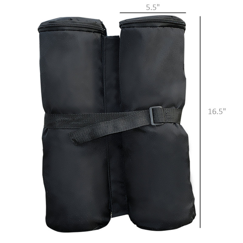 33Lbs Canopy Weights Bags For Stability, Sandbag Anchor For Gazebo Pop Up Tent, Set Of 4