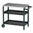 Outdoor Grill Table Cart with Stainless Steel Top&3-Shelf-104371110-104371113