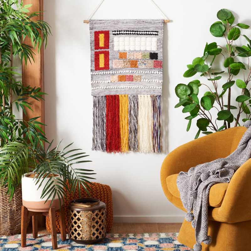 Tapisserie en laine Sedona avec tige incluse