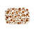 Olivia Golden Brown Plate-73297872