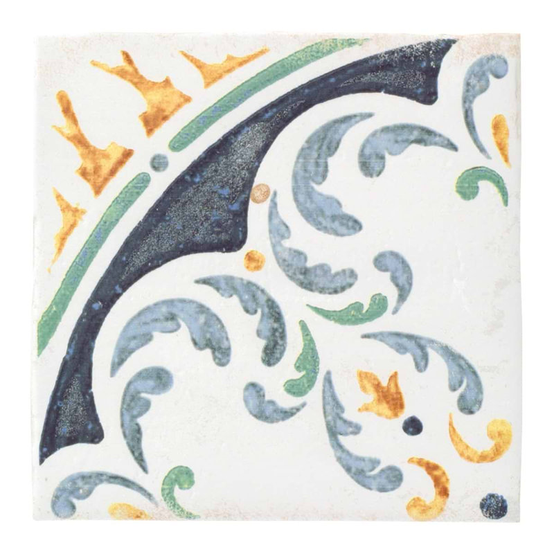Saltillo 9x9 Matte Encaustic Look Porcelain Tile