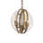 Bola 2 - Light Brass Unique/Statement Pendant