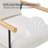 Modern Accent Wrenshall, Comfy Wrenshall With Removable Cushion