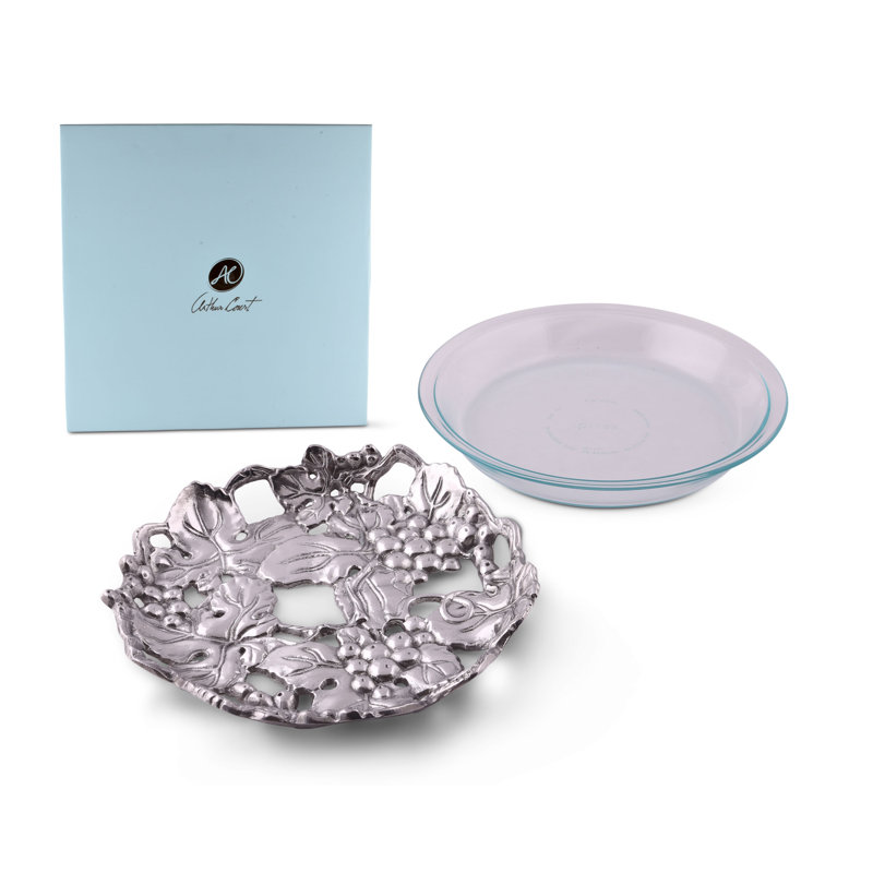 Grape Aluminum Round 1 Piece Trivet
