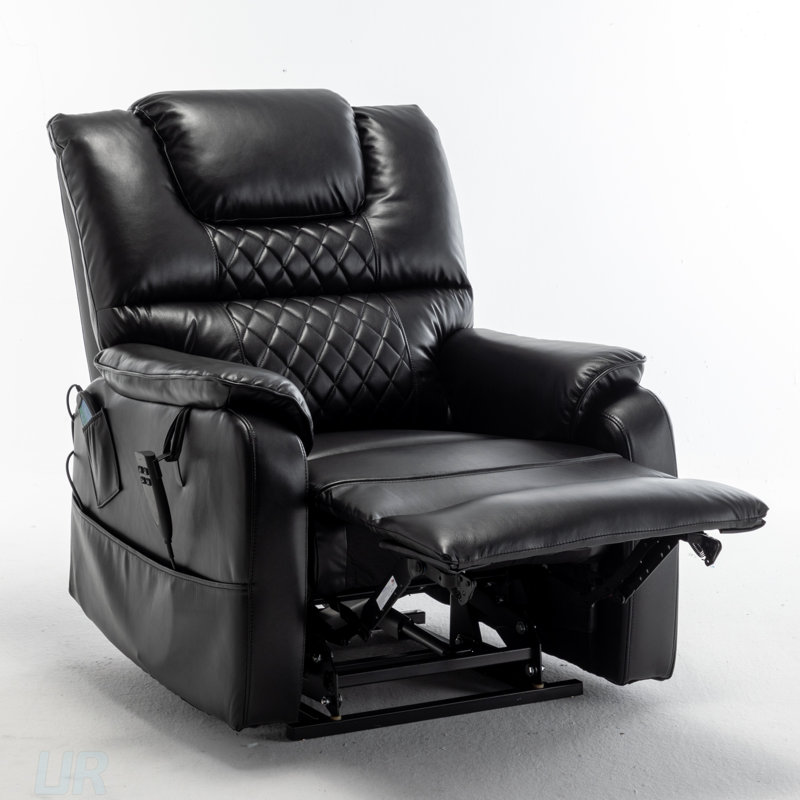 Elderly Electric Recliner Chair With 180-Degree Lying Flat, UL-Approved Silent Lift Motor, And Infinite Position Adjustability For Ultimate Comfort.