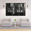 Ensemble de coiffeur sur toile 3 pièces-1227946555