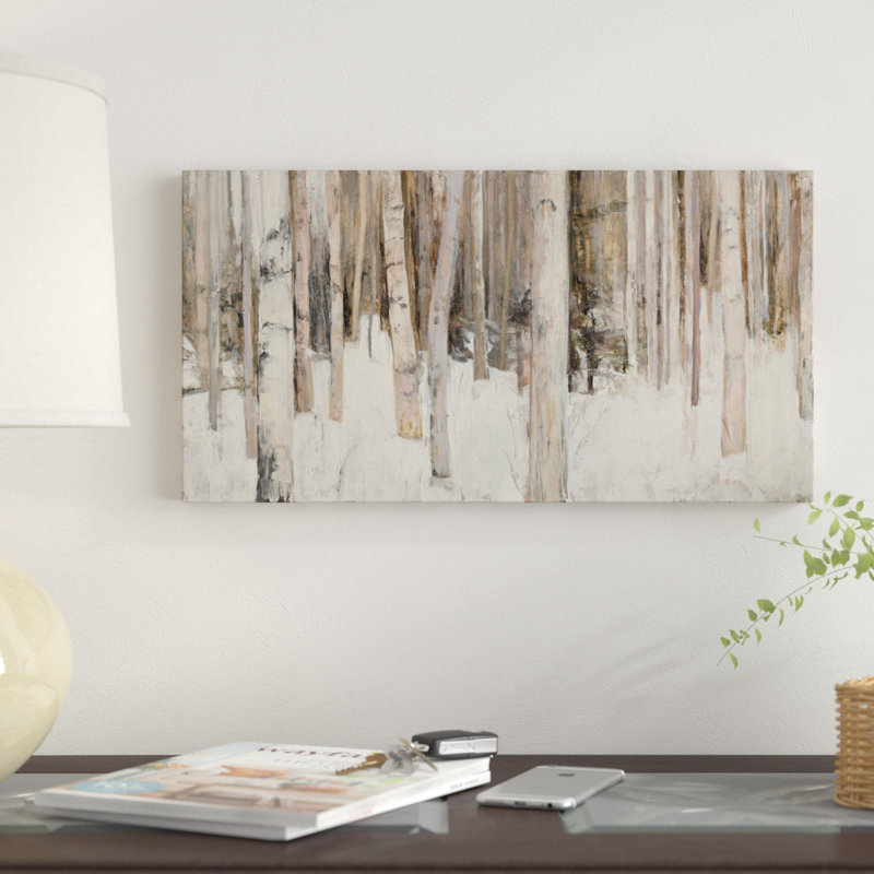 Warm Winter Light III by Julia Purinton - Print on Canvas, 24" H x 47" W x 2" D