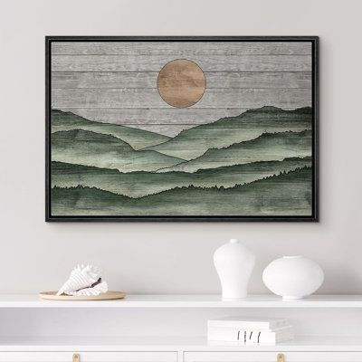 Reproduction d'art sur toile Western