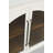 Sherree 33" Gothic Modern Arch Transitional Accent Storage Cabinet with Glass Doors-1117231162