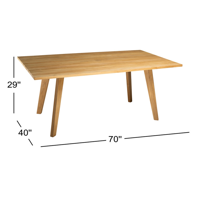 Essential Outdoor Teak Dining Table