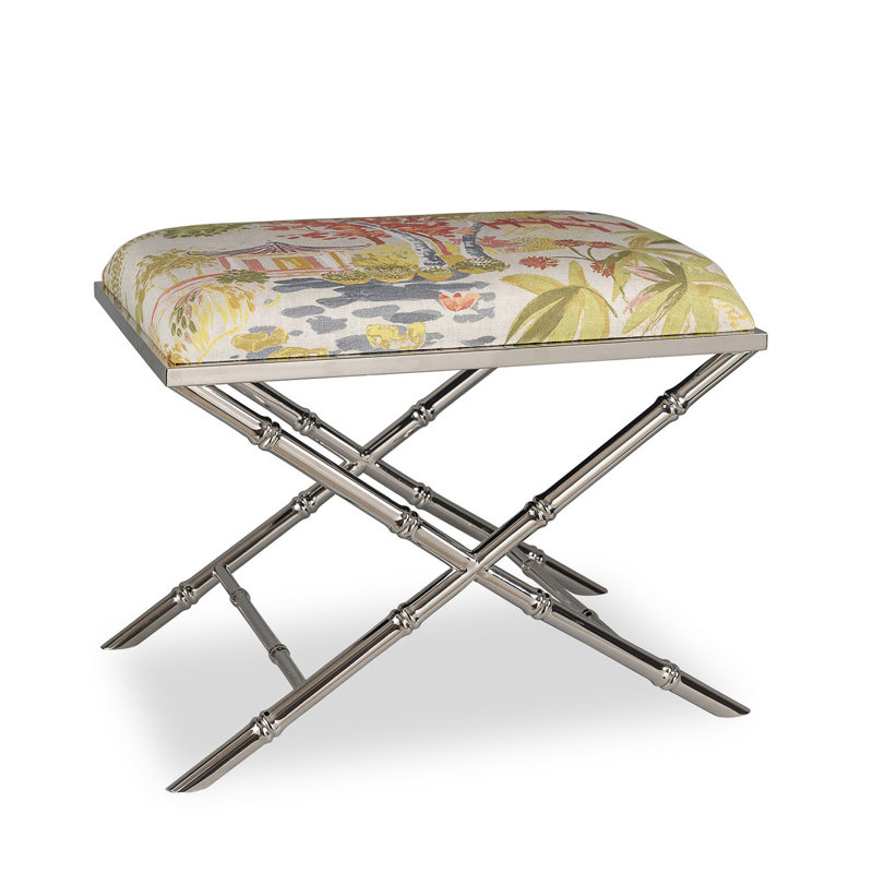 Lauderdale Brass Imperial Summer Bench, Nickel