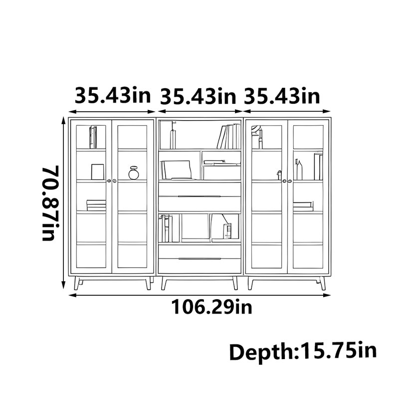 Bibliothèque moderne et simple