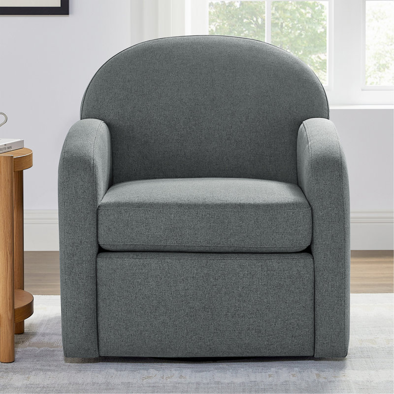 Chaise pivotante grise, Gris