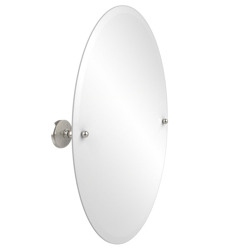 Marchmont Metal Wall Mirror, Polished Nickel