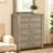 Kalonda Solid Wood 37'' W 5 - Drawer Dresser