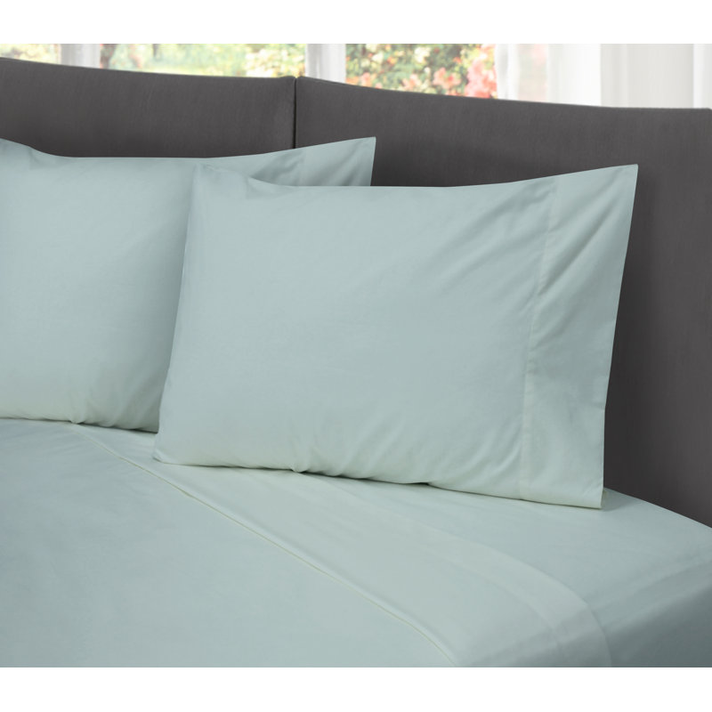  Ensemble de draps 200 fils, Ensemble de draps pour lit double + drap-housse + , Ivoire