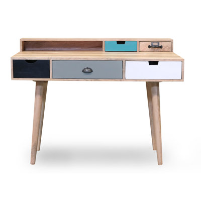 Petekar Solid Wood Writing Desk